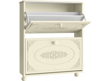 Тумба для обуви Ассоль плюс АС-45 ваниль