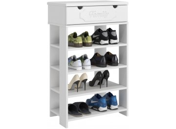 Тумба для обуви ДримСтар ДС-21 белое дерево