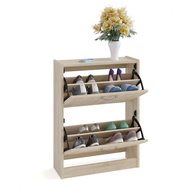 Тумба для обуви ТО-22 дуб сонома  - Уцененный экземпляр