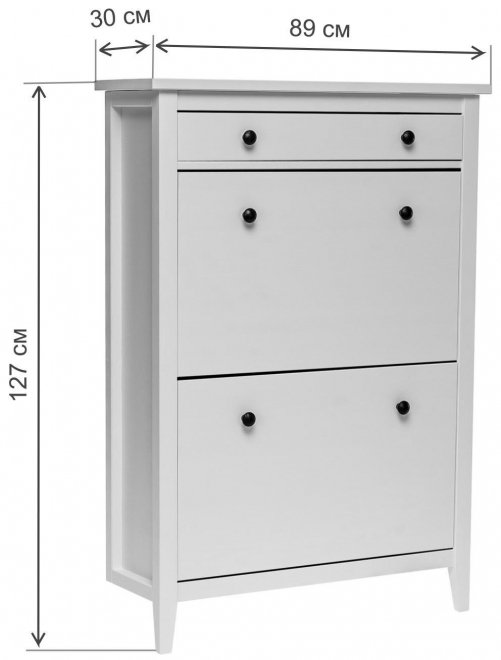 Обувница Leset Мира 03 серый