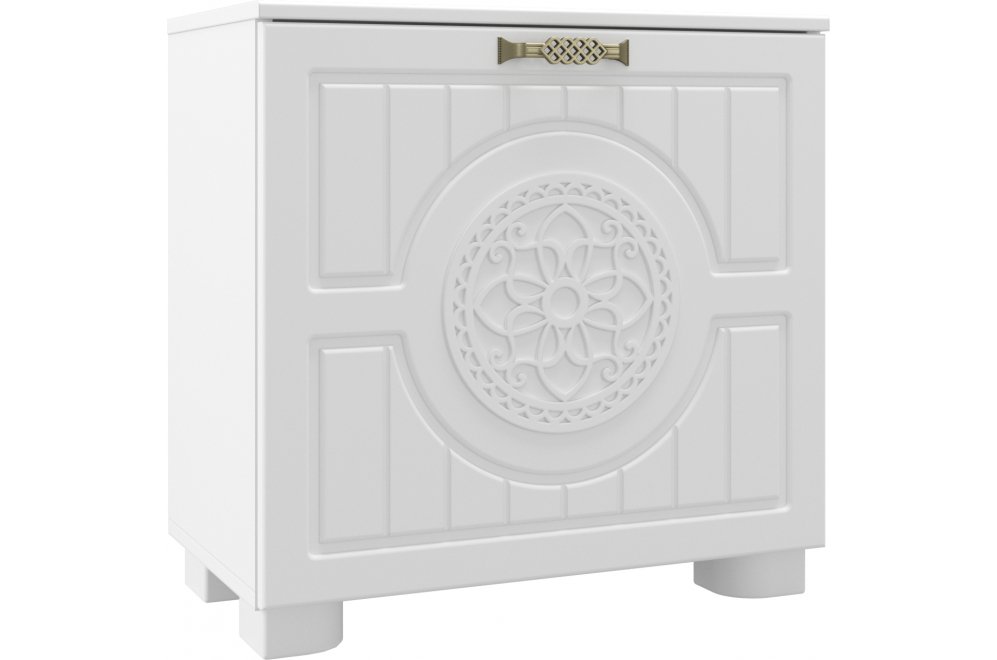 Обувница Монблан МБ-32К белое дерево