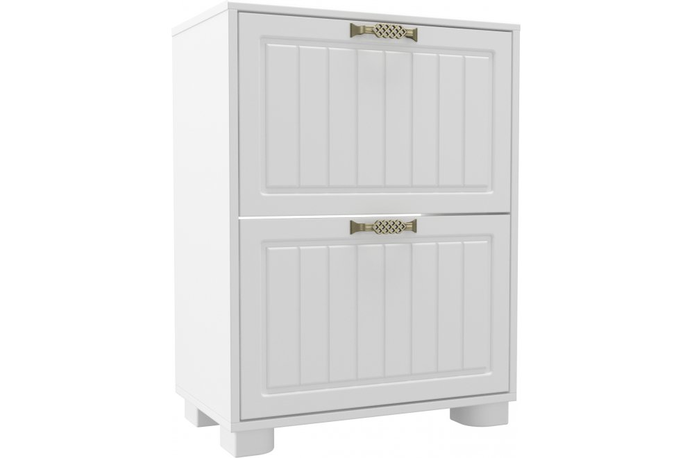 Обувница Монблан МБ-33К белое дерево