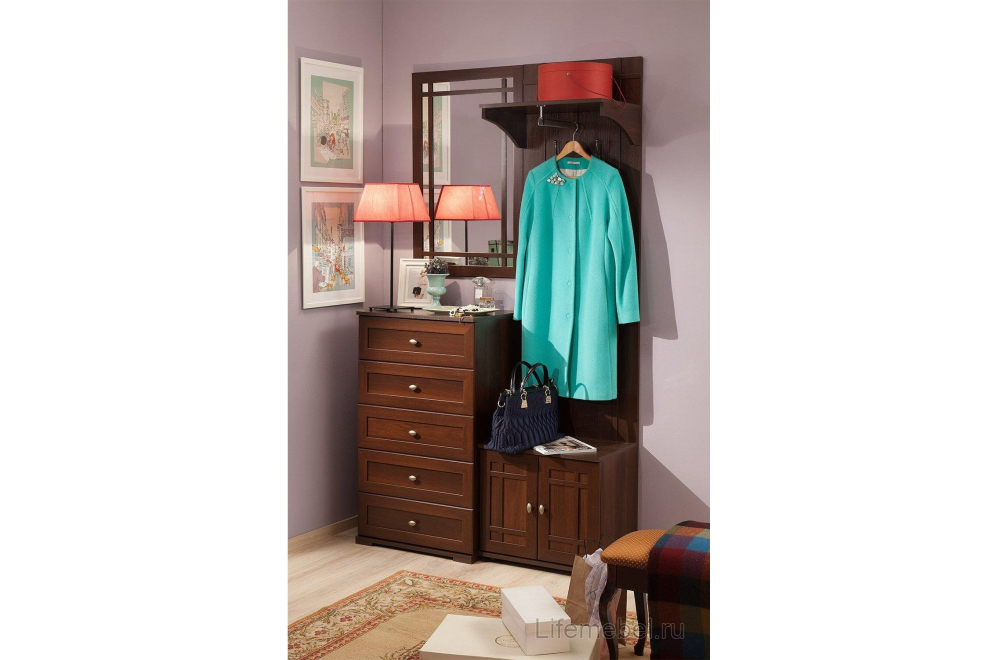 Прихожая Sherlock 74 орех шоколадный