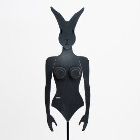 Напольная вешалка Крошка Зайка