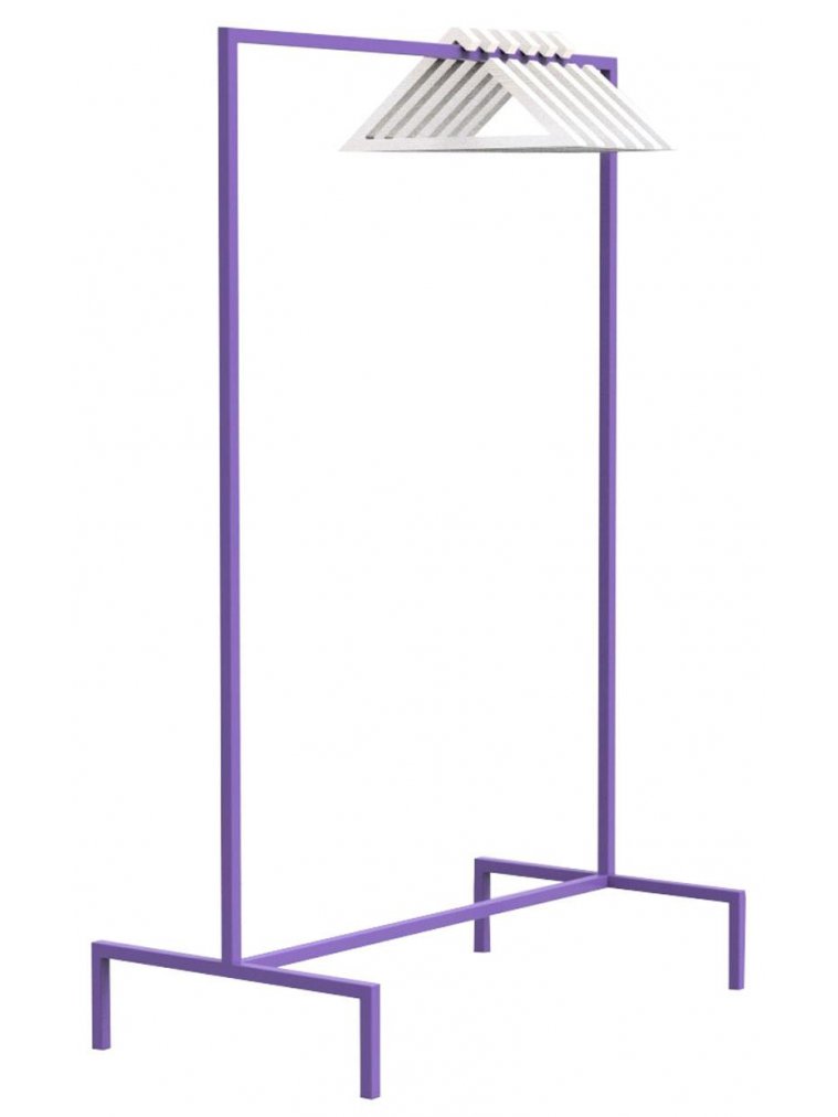 Напольная вешалка Metalframe фиолетовая