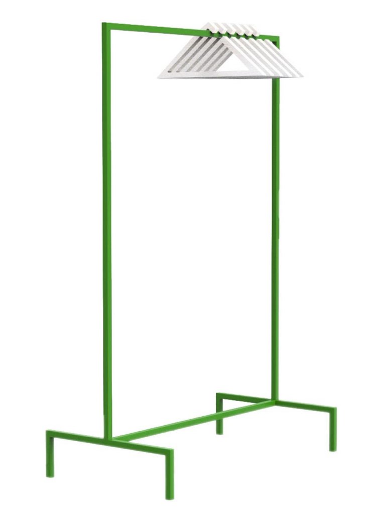 Напольная вешалка Metalframe зеленая