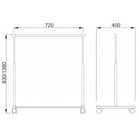 Напольная вешалка Mix