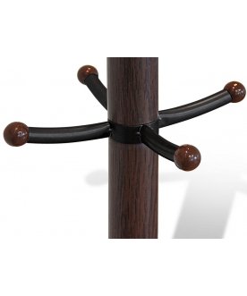 Напольная вешалка SHT-CR9 темный орех / мрамор