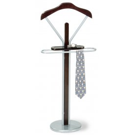 Вешалка CH-4089-W серебро / орех