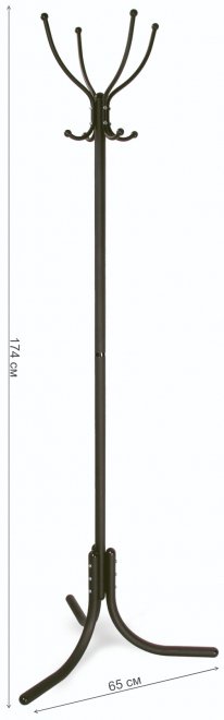 Вешалка напольная М 3 черная