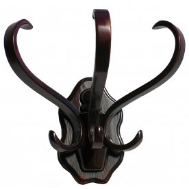 Вешалка настенная В 3Н махагон