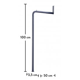 Настенная вешалка детская Trio