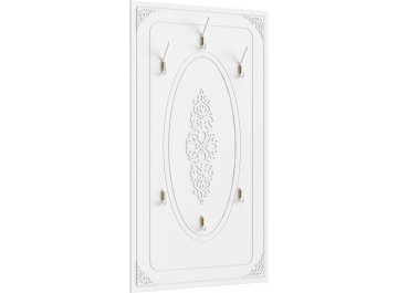 Вешалка настенная Ассоль АС-22 белое дерево