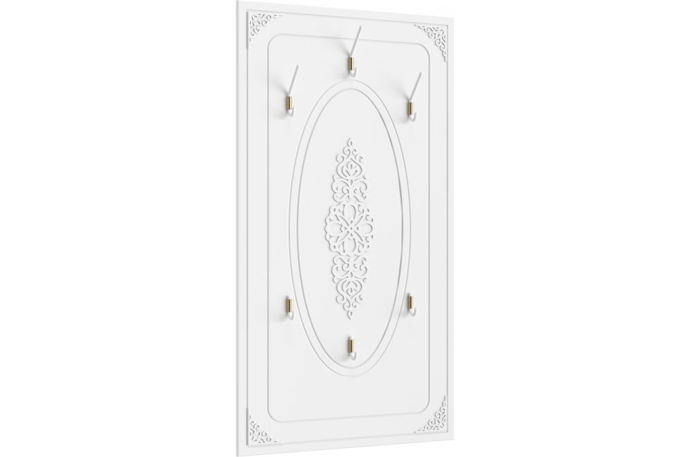 Настенная вешалка Ассоль АС-22 белое дерево