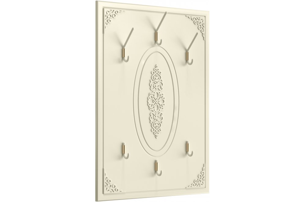 Настенная вешалка Ассоль плюс АС-71 ваниль