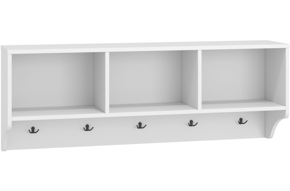 Настенная вешалка ДримСтар ДС-30 белое дерево