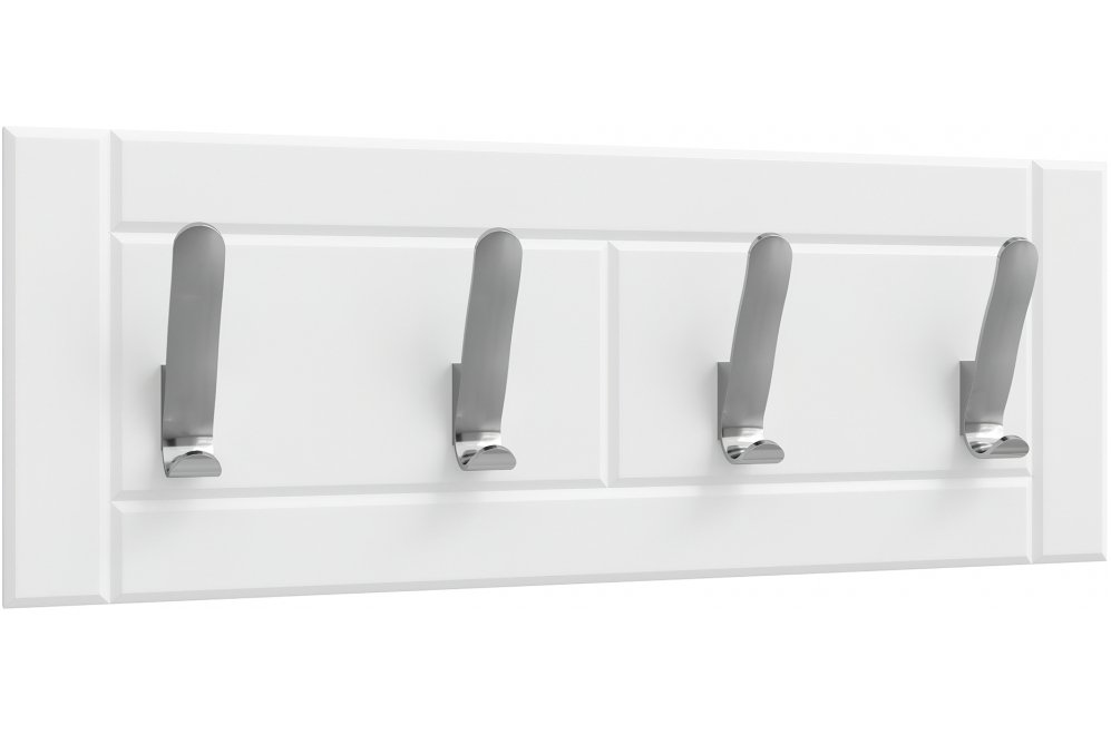 Настенная вешалка Изабель ИЗ-81 белое дерево