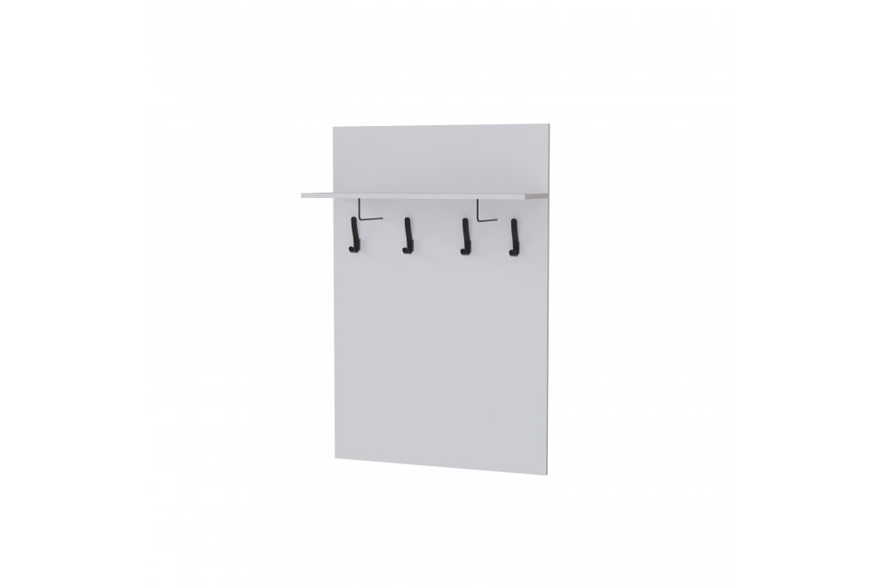 Настенная вешалка Мэнкс белый