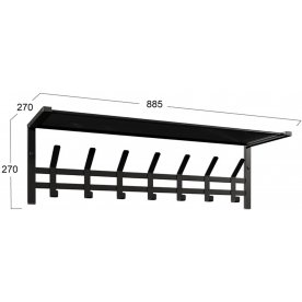 Настенная вешалка Торонто 31