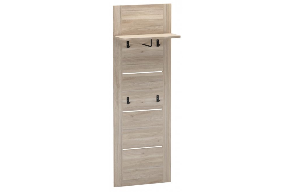 Настенная вешалка Юта узкая дуб мария