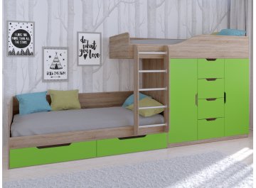 Двухъярусная кровать Астра 6