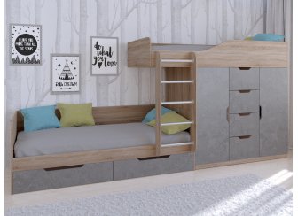 Двухъярусная кровать Астра 6