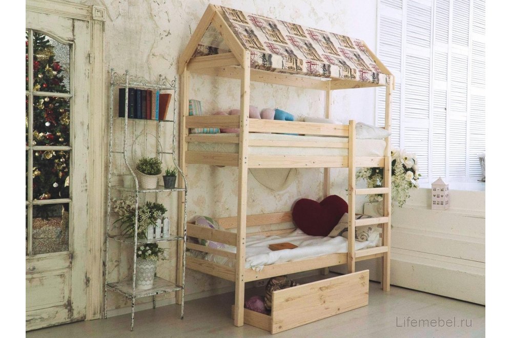 Двухъярусная кровать Джули 70х190
