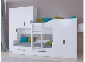 Двухъярусная кровать Лео
