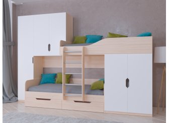 Двухъярусная кровать Лео