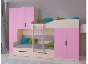 Двухъярусная кровать Лео