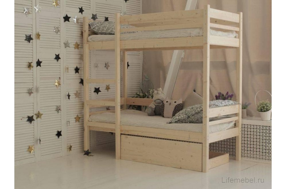 Двухъярусная кровать Микки 70х160