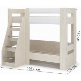 Двухъярусная кровать Симба