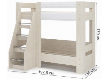 Двухъярусная кровать Симба