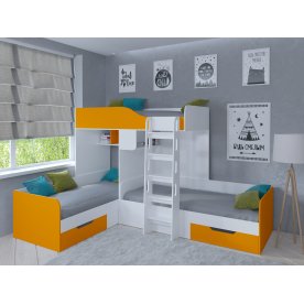 Двухъярусная кровать Трио