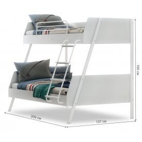 Двухъярусная кровать White