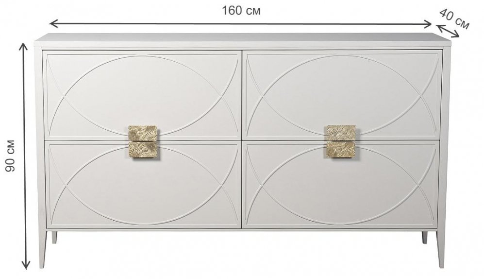 Комод 151SV-00006 бежевый