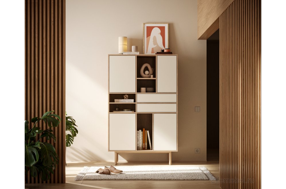 Комод Алиса (Alice) ALC07 Бежевый