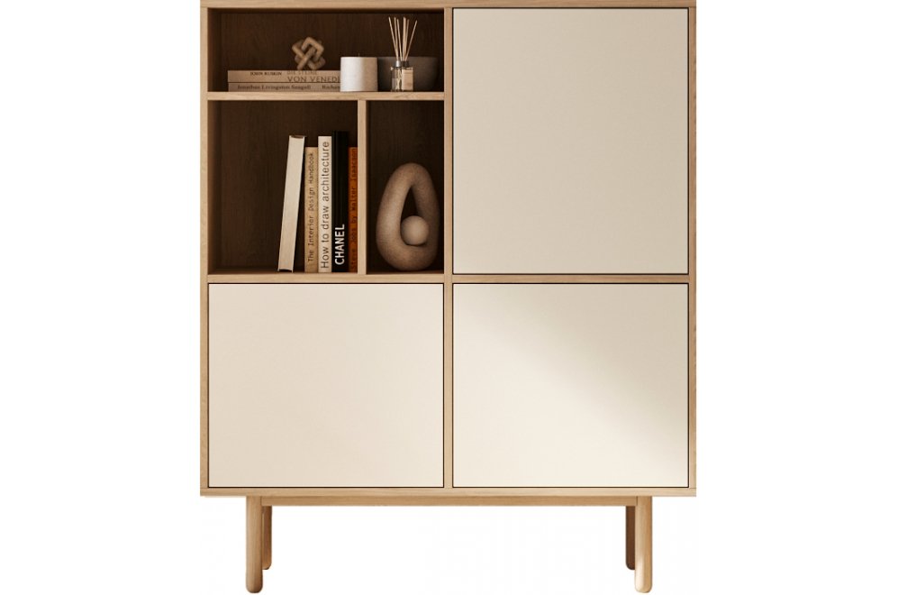 Комод Алиса (Alice) ALC08 Бежевый