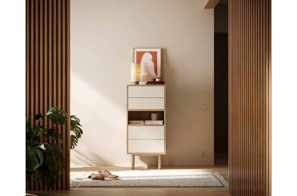 Комод Алиса (Alice) ALC19 Бежевый