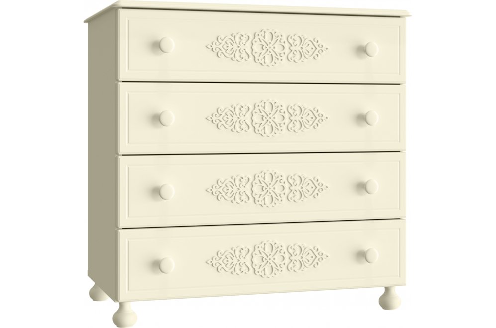 Комод Ассоль плюс АС-5 ваниль