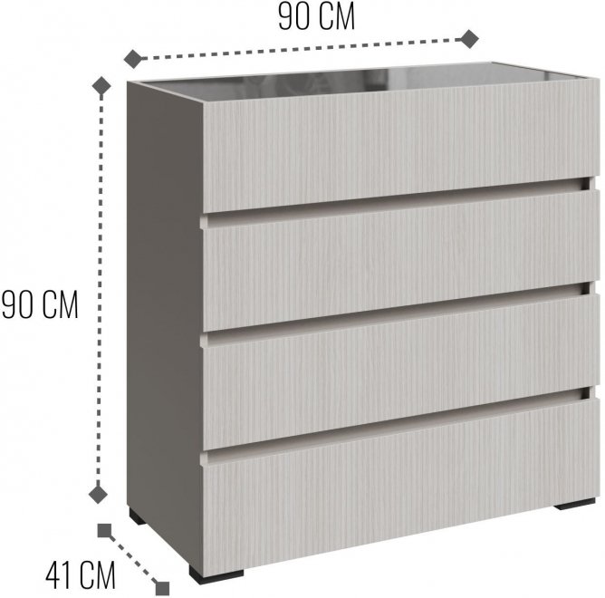 Комод Болонья кашемир