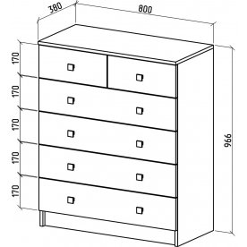 Комод Бостон-11