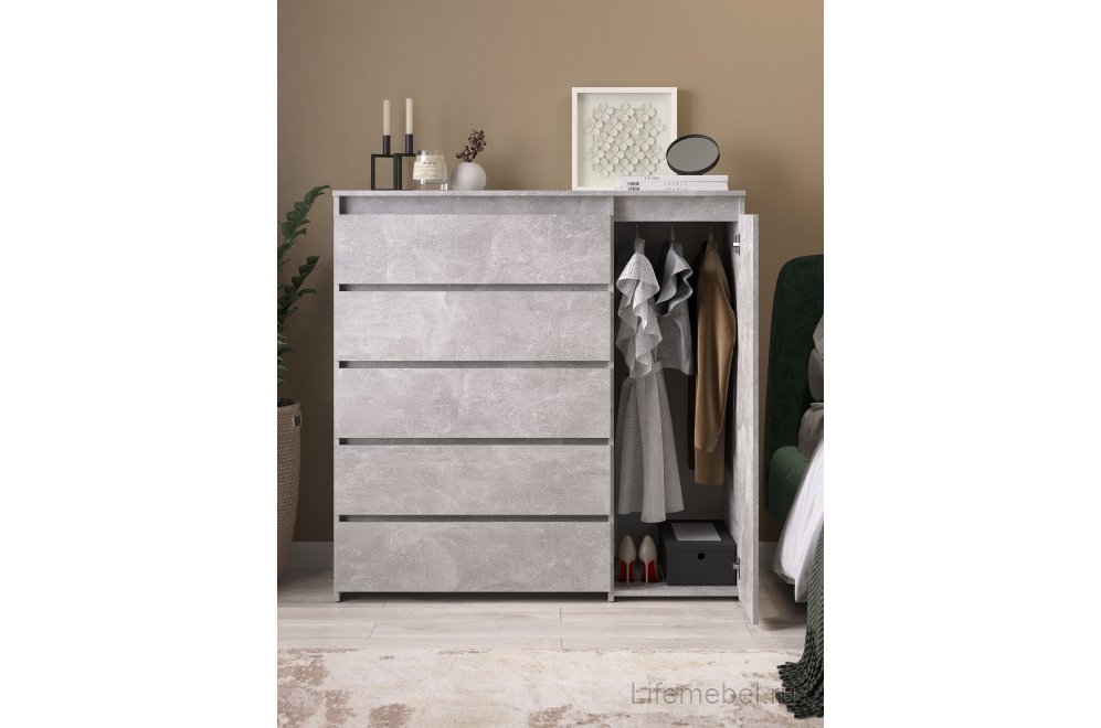 Комод City лдсп бетон