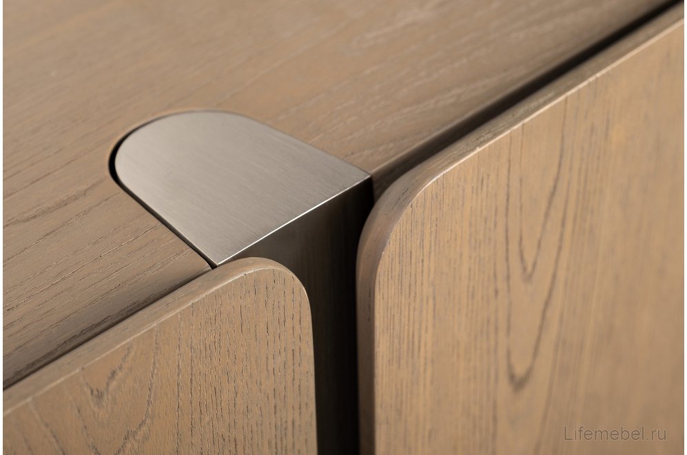 Комод Cмут темный орех