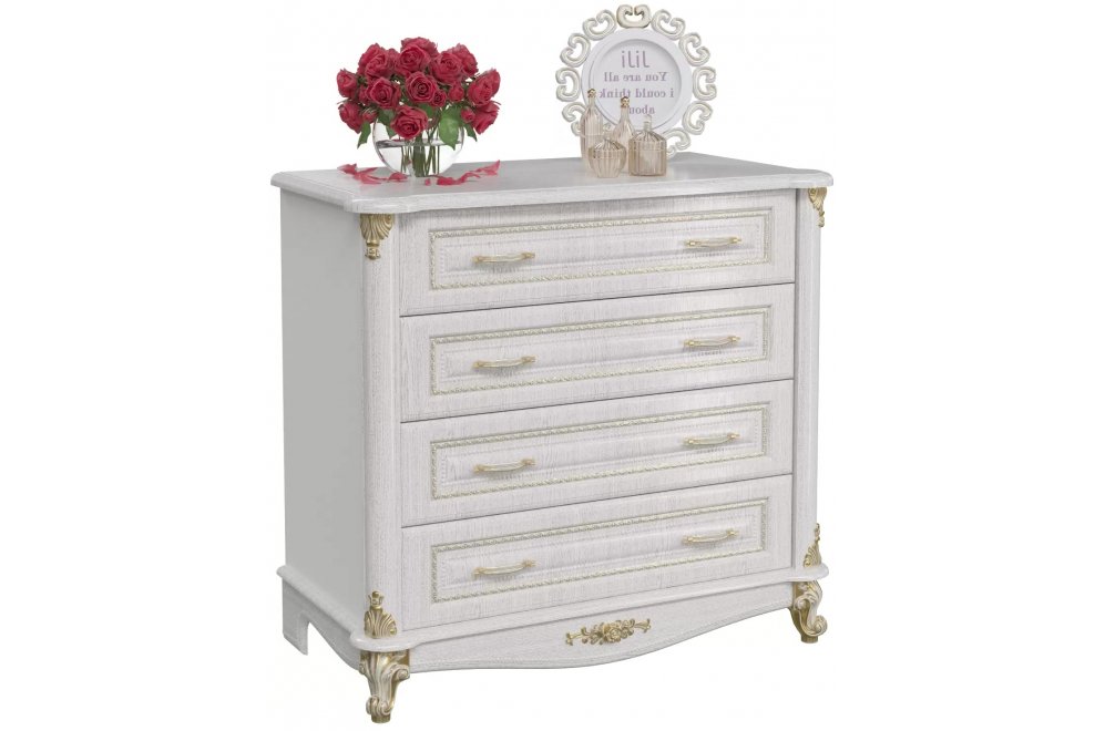 Комод Да Винчи 106 белый