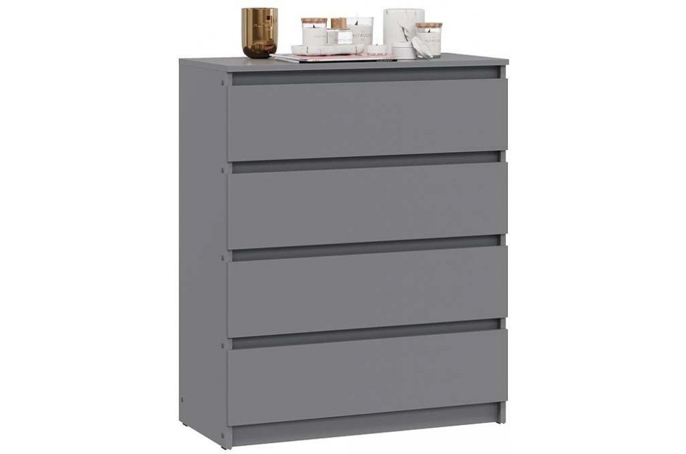 Комод Денвер Исполнение 2 графит серый