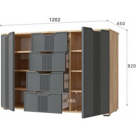 Комод Эмилия ЭЛ-21