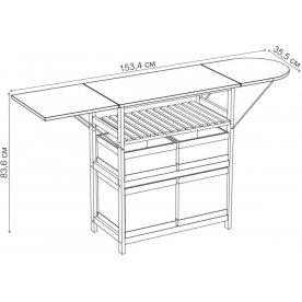 Комод Garden story