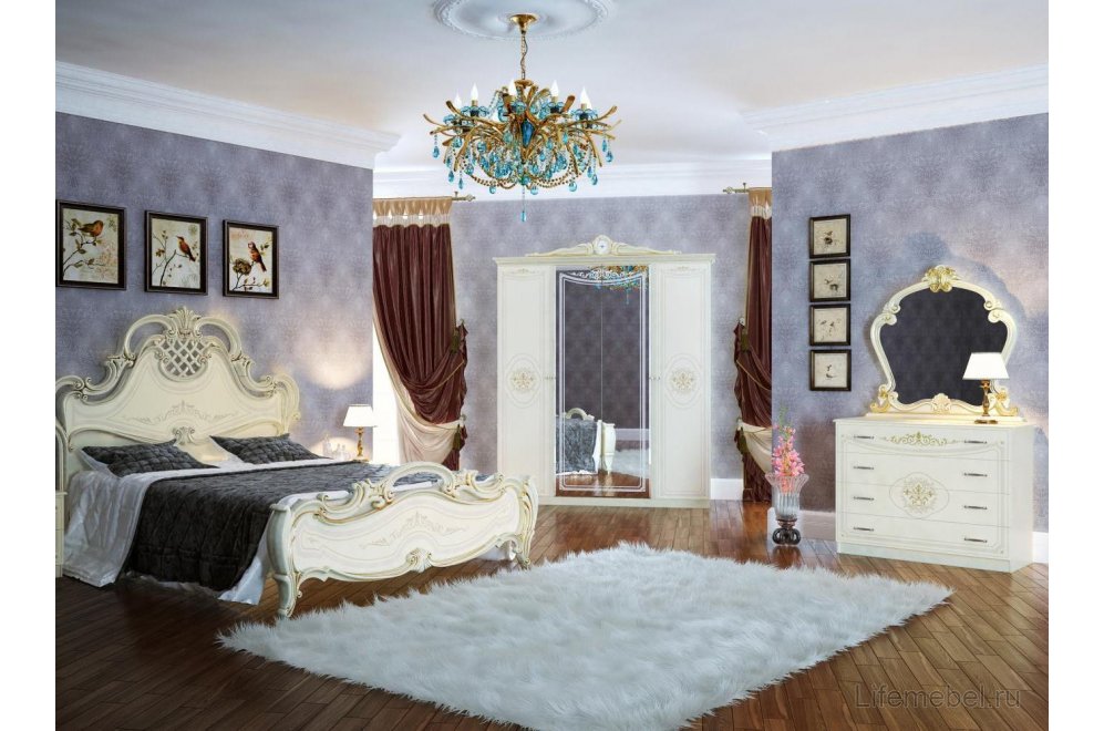 Комод Грация слоновая кость