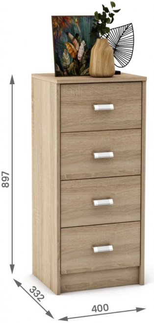 Комод Имидж-404 дуб сонома